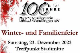 Einladung zur Winter- und Familienfeier