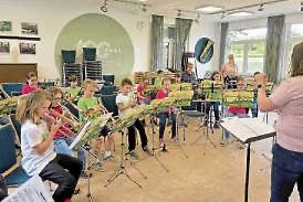 Jugendkonzert im Vereinsheim