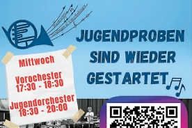 Jugendproben sind wieder gestartet