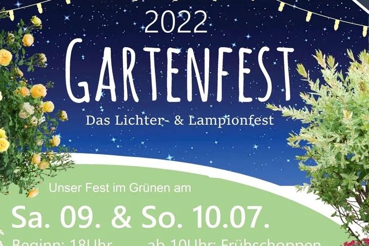 Lichter- und Lampionfest am 9. + 10.7. 