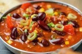 Ein Chili und einen Glühwein