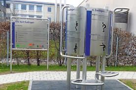 Einweihung Trainingsgeräte nach Dr. Runge