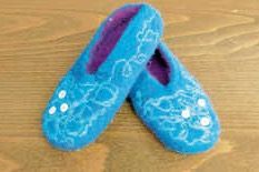 Filzwerkstatt mit Seide