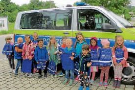 Die Polizei im Kindergarten