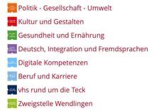 Freie Plätze in VHS-Kursen