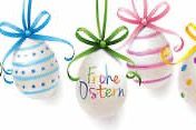 Wir wünschen Euch allen schöne und erholsame Ostertage.