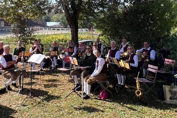 Musikalische Umrahmung beim Erntedankgottesdienst