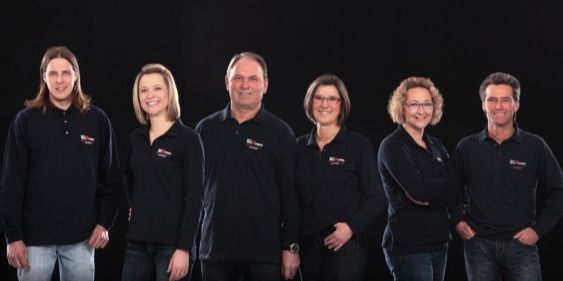 Das Team von Bruno Großmann