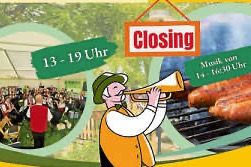 Sommerbiergarten-Closing am 14.9. mit dem MW Köngen
