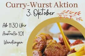 Curry-Wurst Aktion am 3.10.