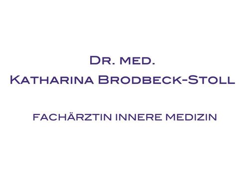 Logo von Dr. med. Katharina Brodbeck-Stoll