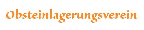 Logo von Obsteinlagerungsverein