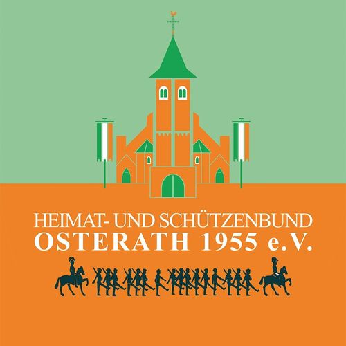Logo von Heimat- und Schützenbund Osterath von 1955