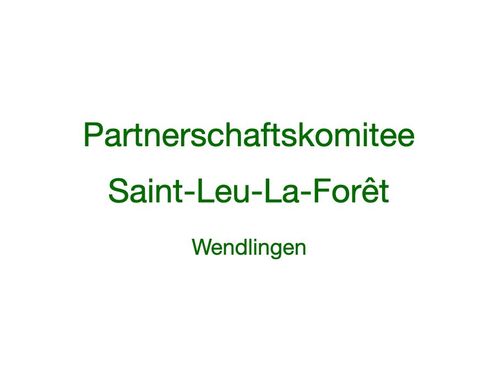 Logo von Partnerschaftskomitee Saint-Leu-La-Forêt