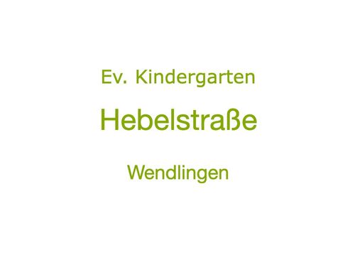 Logo von Kindergarten Hebelstraße