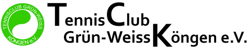 Logo von Tennis Club Grün-Weiss Köngen e.V.